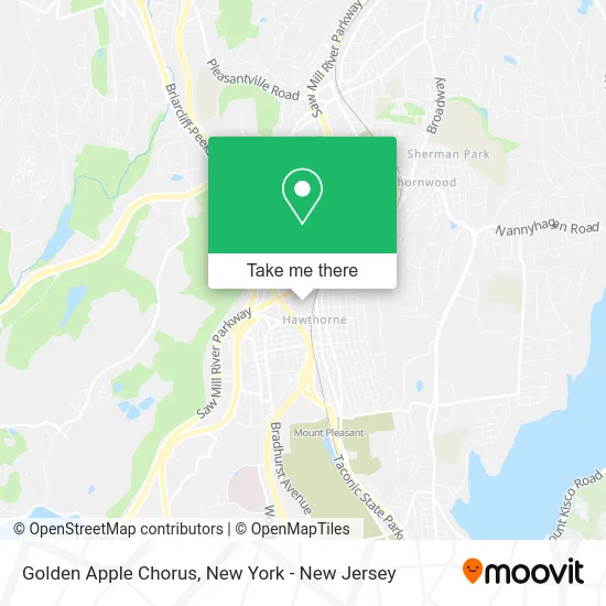 Golden Apple Chorus map