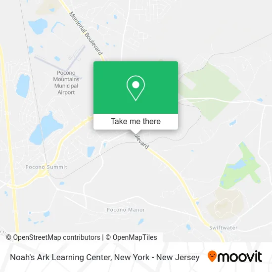 Noah's Ark Learning Center map
