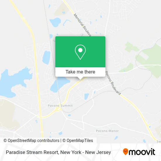 Paradise Stream Resort map
