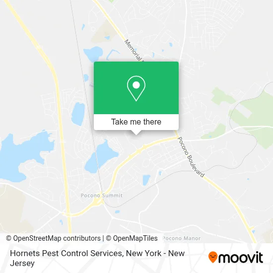 Hornets Pest Control Services map