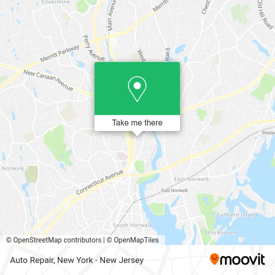 Auto Repair map