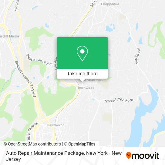 Auto Repair Maintenance Package map