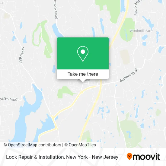 Lock Repair & Installation map