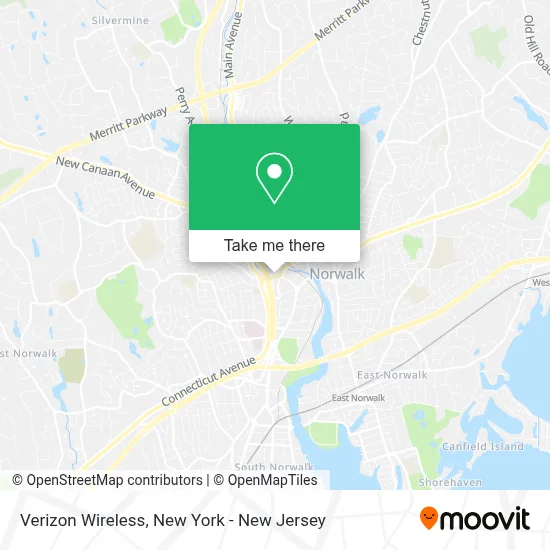 Verizon Wireless map