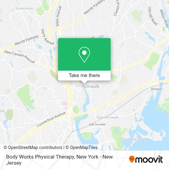 Body Works Physical Therapy map