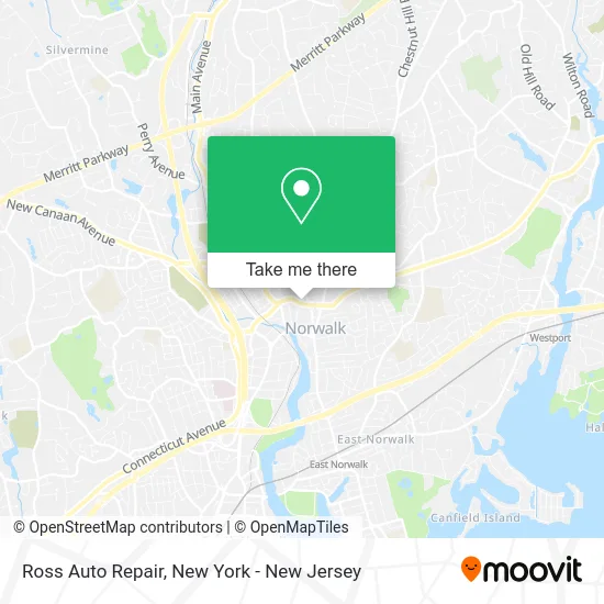 Ross Auto Repair map