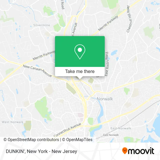 DUNKIN' map