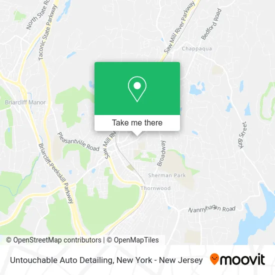 Untouchable Auto Detailing map