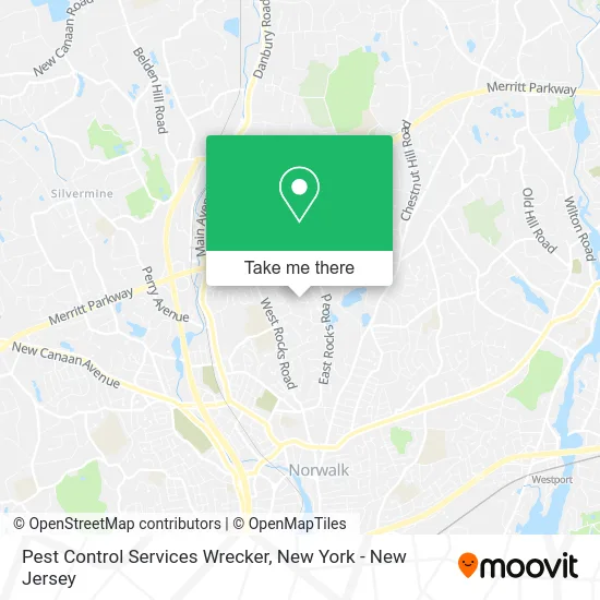 Pest Control Services Wrecker map