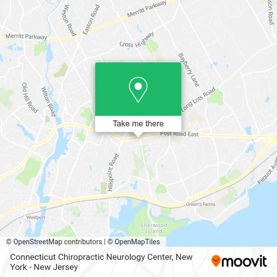 Connecticut Chiropractic Neurology Center map