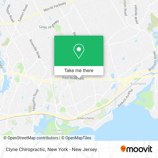 Clyne Chiropractic map