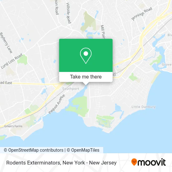 Rodents Exterminators map