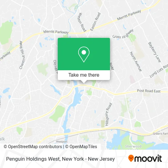 Penguin Holdings West map