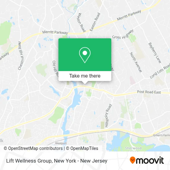 Lift Wellness Group map