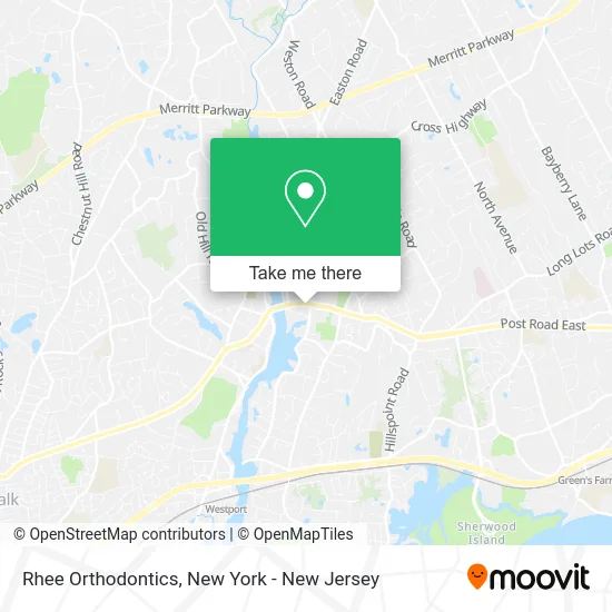 Rhee Orthodontics map