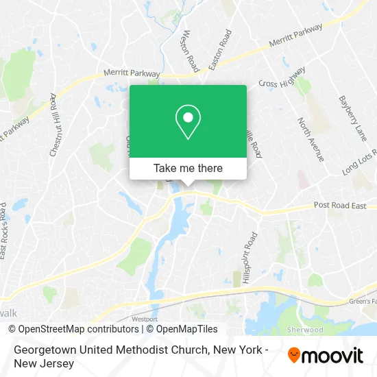 Georgetown United Methodist Church map
