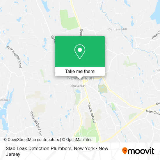 Slab Leak Detection Plumbers map