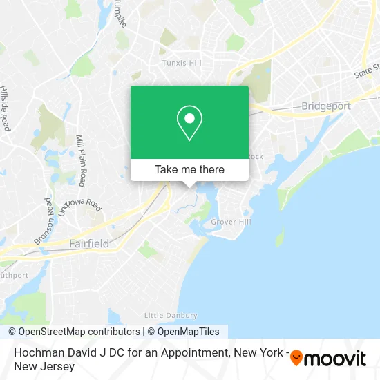 Mapa de Hochman David J DC for an Appointment