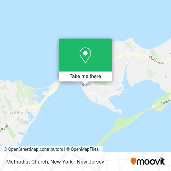 Methodist Church map