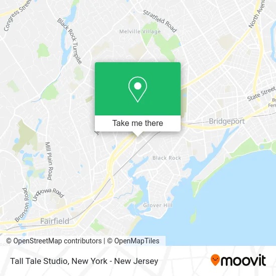 Tall Tale Studio map