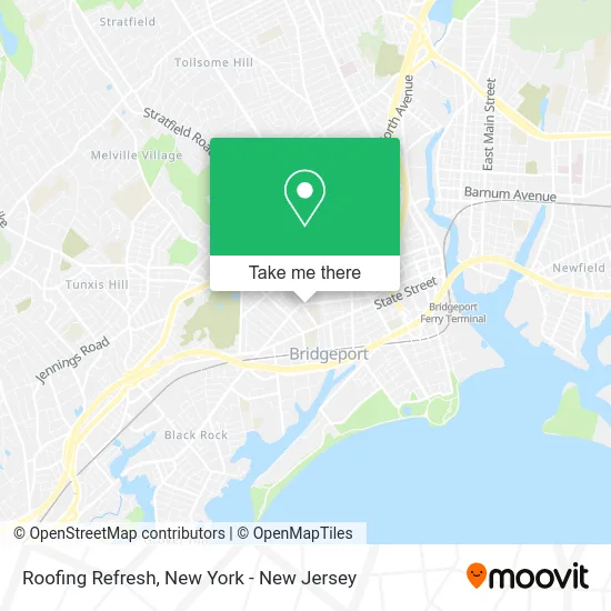 Roofing Refresh map