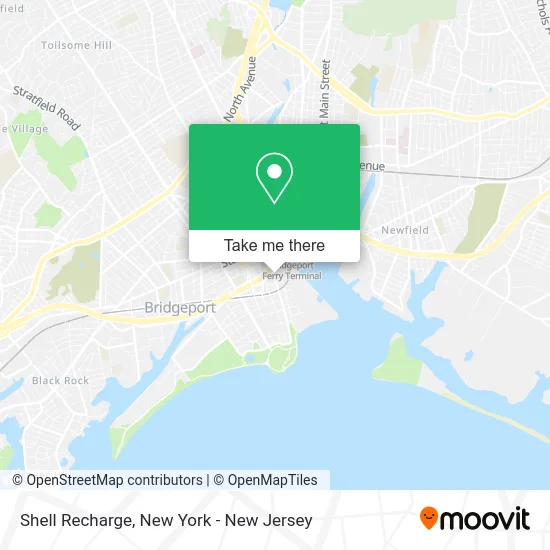 Shell Recharge map