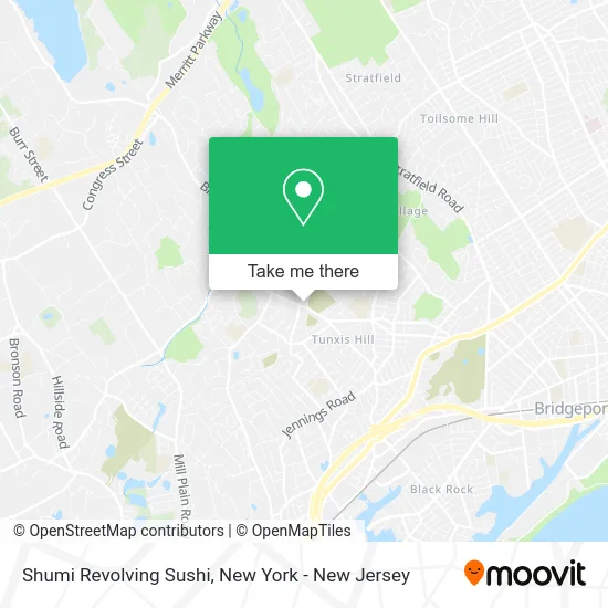Shumi Revolving Sushi map