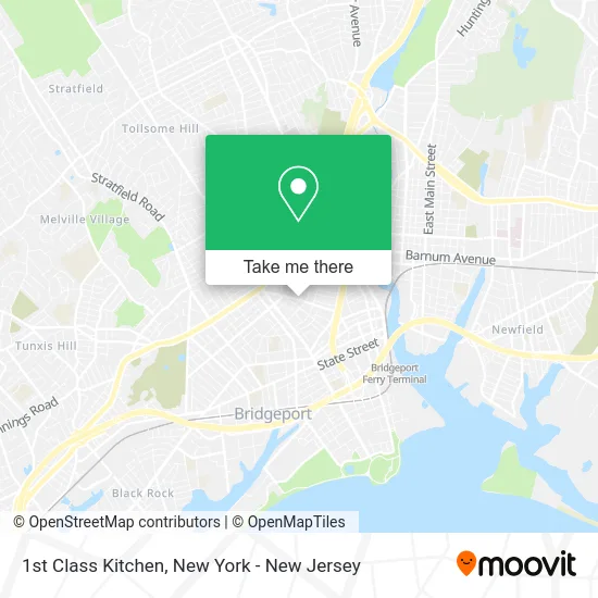 1st Class Kitchen map