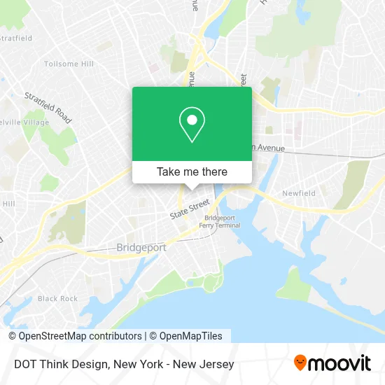DOT Think Design map