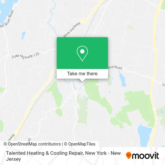 Talented Heating & Cooling Repair map