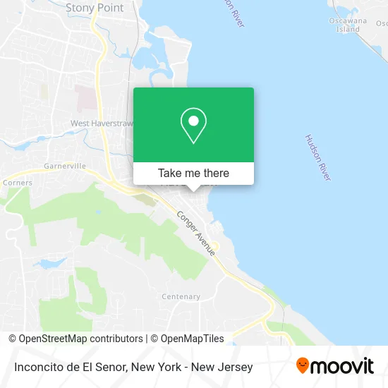 Inconcito de El Senor map