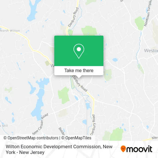 Wilton Economic Development Commission map