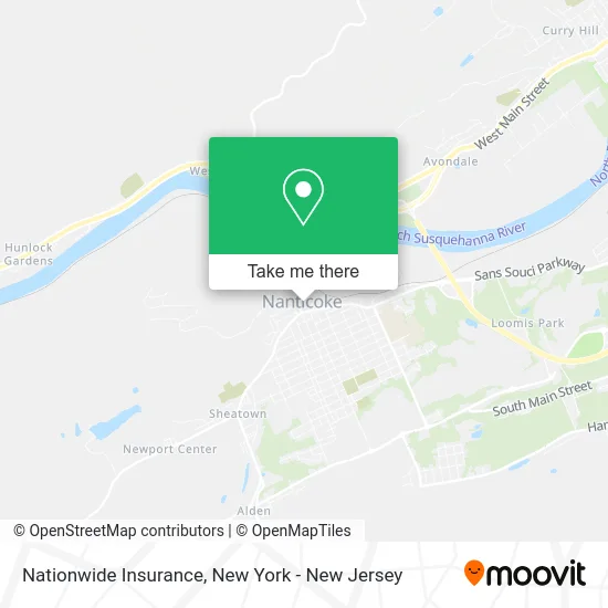 Nationwide Insurance map