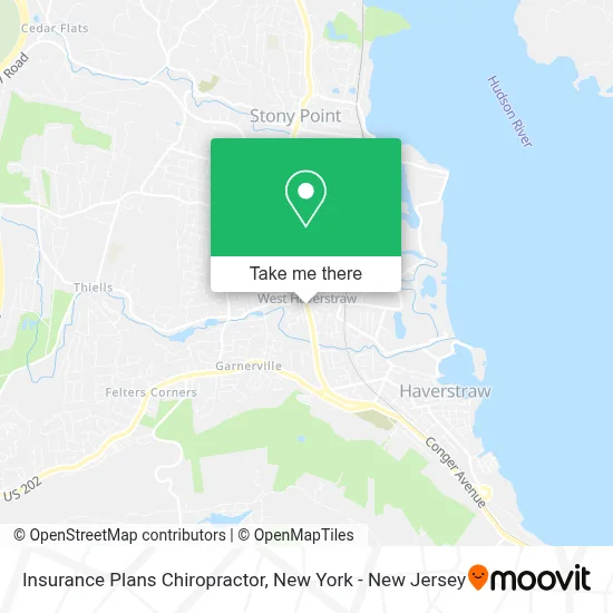 Insurance Plans Chiropractor map