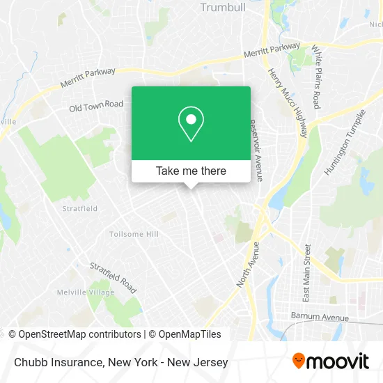Chubb Insurance map