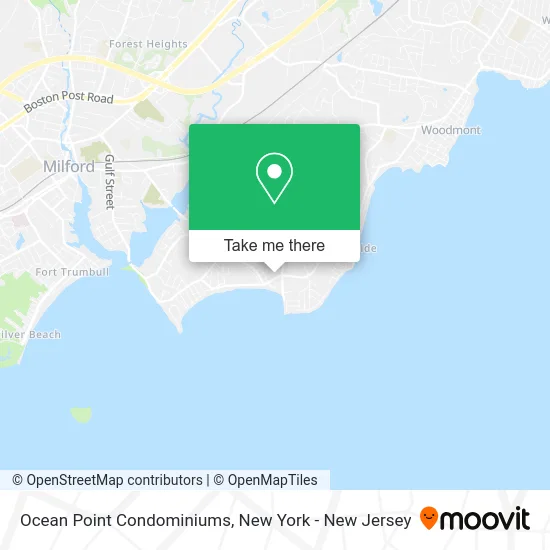 Ocean Point Condominiums map