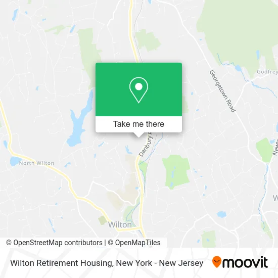 Wilton Retirement Housing map