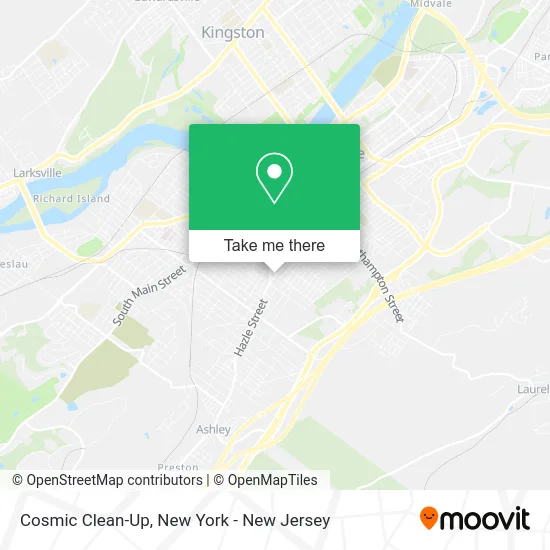 Cosmic Clean-Up map