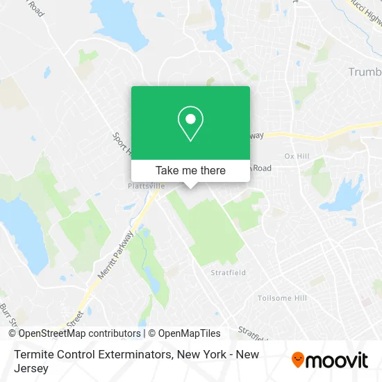 Termite Control Exterminators map