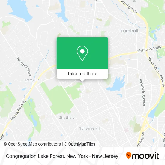 Congregation Lake Forest map