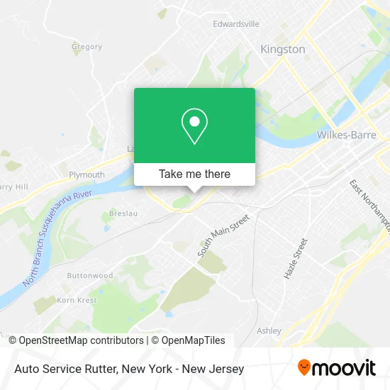 Auto Service Rutter map