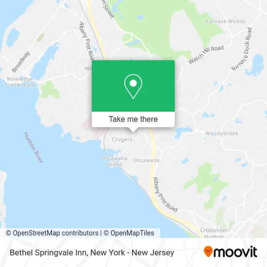 Bethel Springvale Inn map