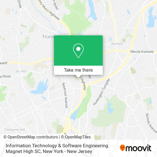 Information Technology & Software Engineering Magnet High SC map