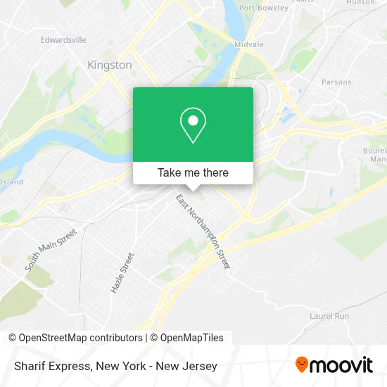 Sharif Express map