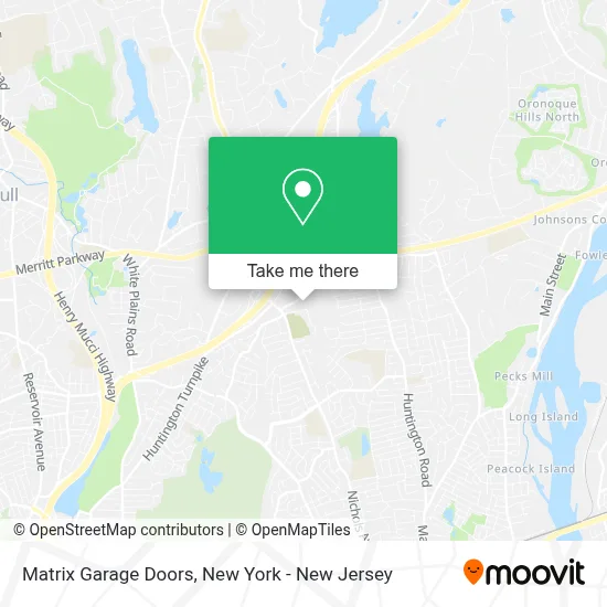 Matrix Garage Doors map