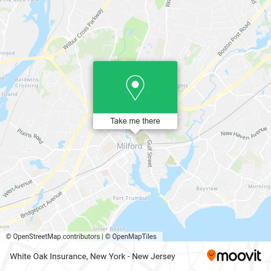 White Oak Insurance map