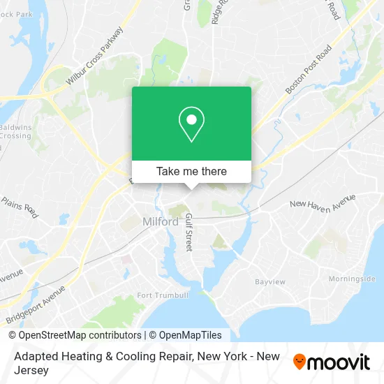 Adapted Heating & Cooling Repair map