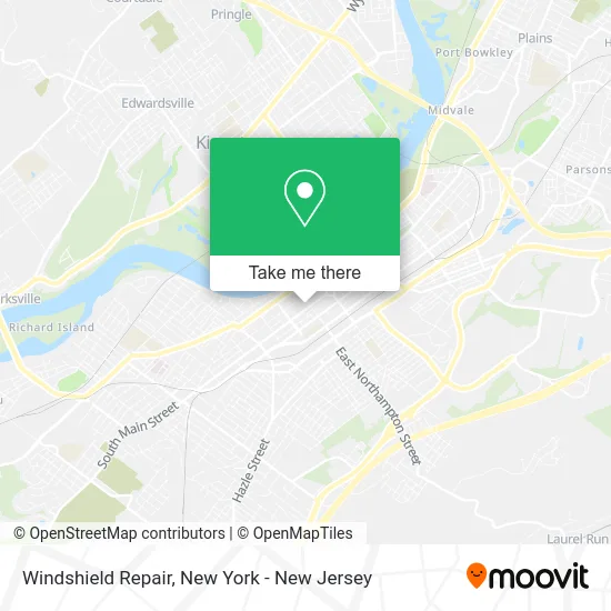 Windshield Repair map