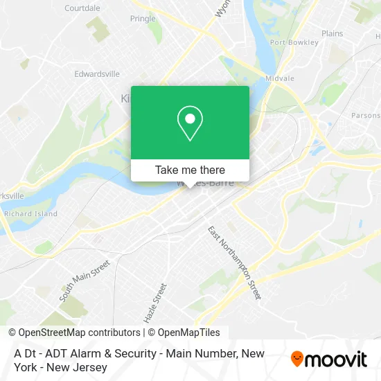Mapa de A Dt - ADT Alarm & Security - Main Number