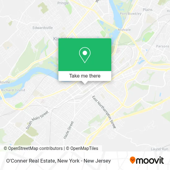 O'Conner Real Estate map